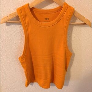 Anthropologie Maeve The Blair Cropped Racerback Baby Tee Size
